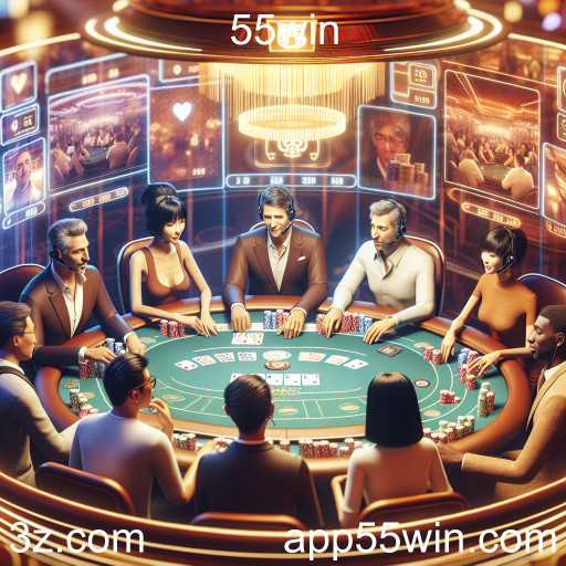 Descubra o Mundo do Poker Online na 55win